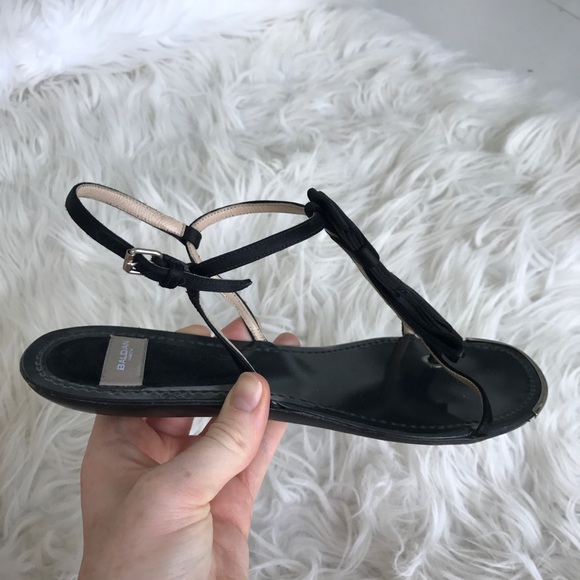 Baldan Venezia $395 Silk Ribbon Sandals - Picture 2 of 8